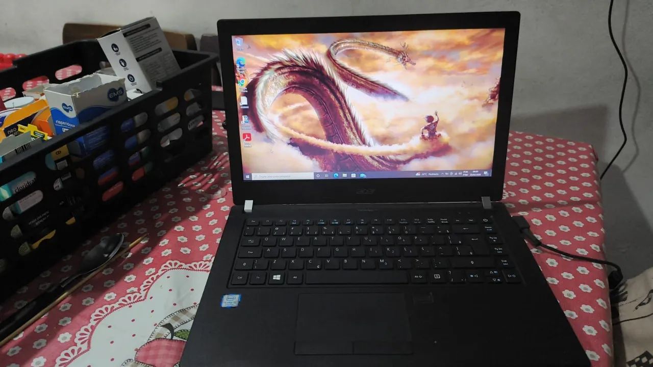 Notebook Acer Intel Core I5 8GB de Ram, 1 TB de armazenamento Windows 10 pro original