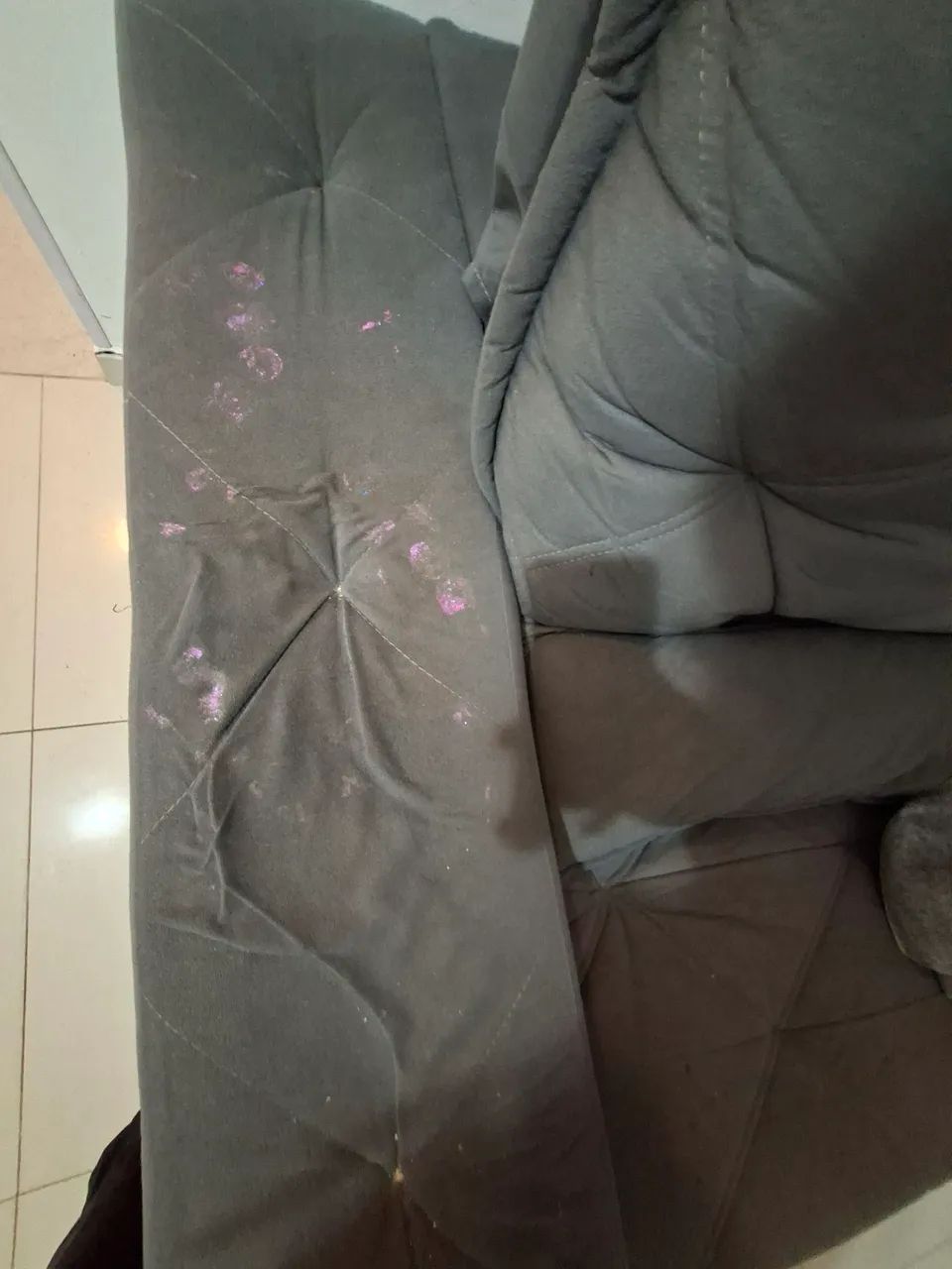 Sofá retrátil e reclinável 230cm Largura ( ler descrição) - Foto 2