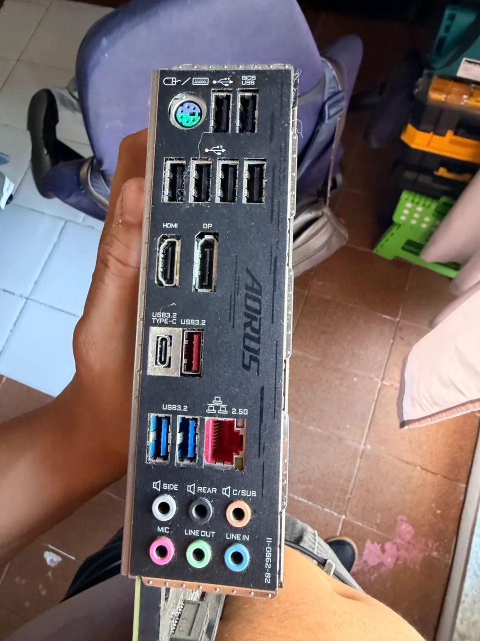 I5 10400F + B560m aorus elite placa mãe  - Foto 4