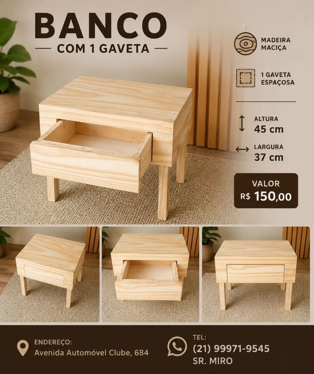 MEIO OFICIAL EM MARCENARIA