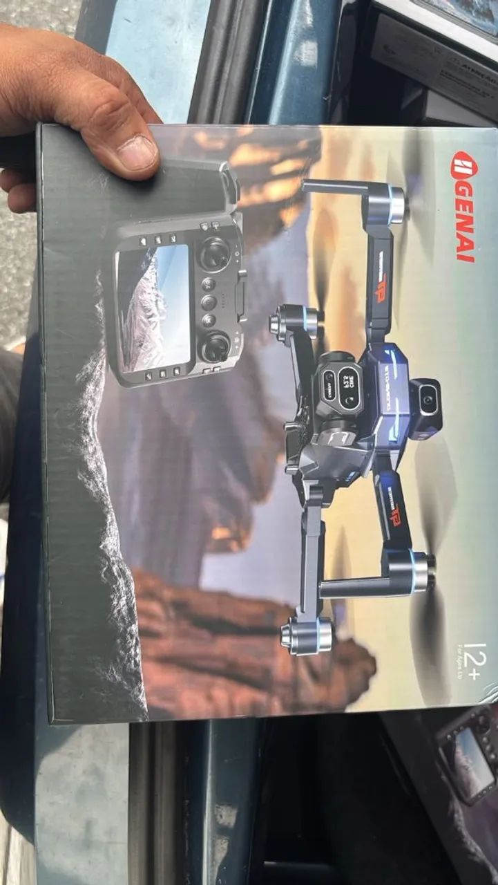 Drone gt8 (brinquedo) controle com tela