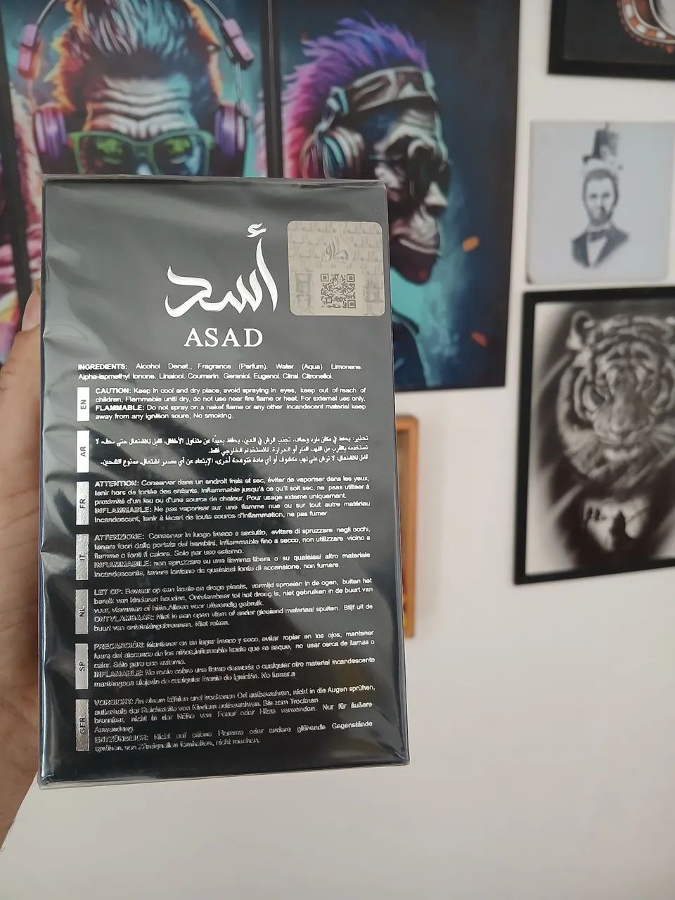 Perfume ASAD ELIXIR 100ml - Foto 2