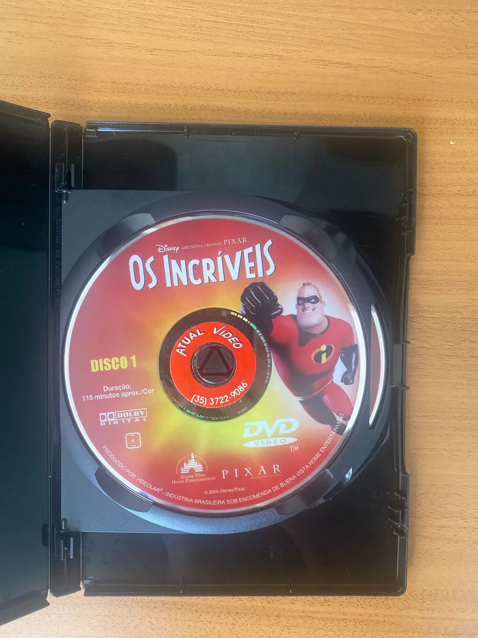 DVD Os Incríveis  - Foto 2