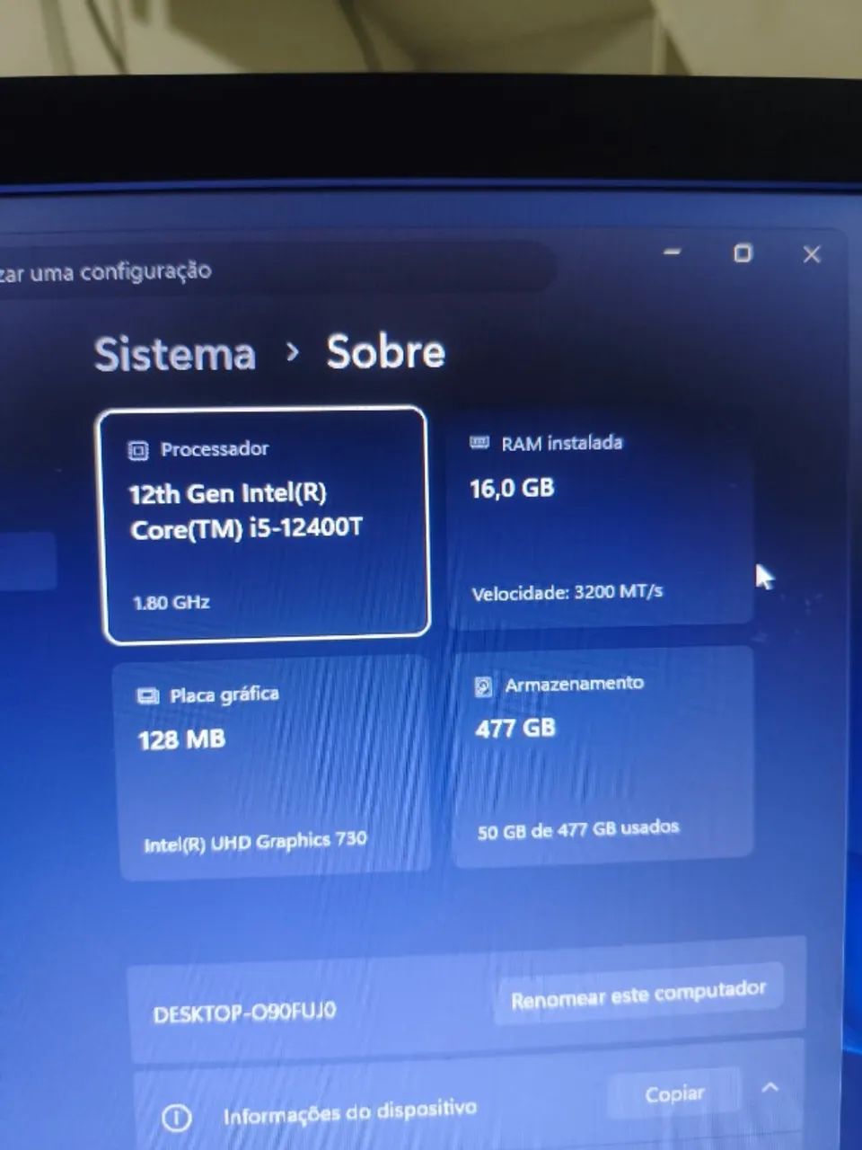 Mini PC Acer Core i5 12ª Geração, 16GB RAM, SSD 512GB - Foto 4