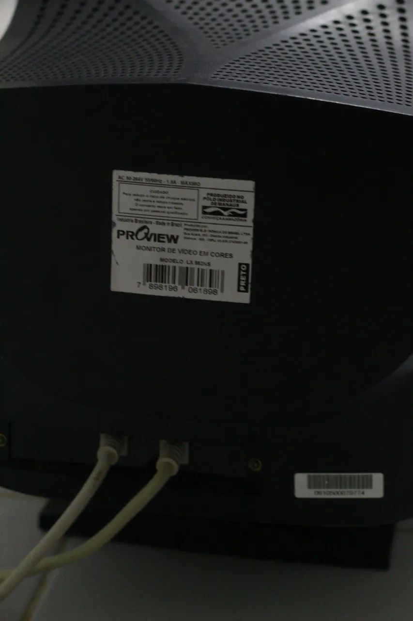 Monitor de Tubo/CRT 14 polegadas com Defeito LX-562NS - Foto 6