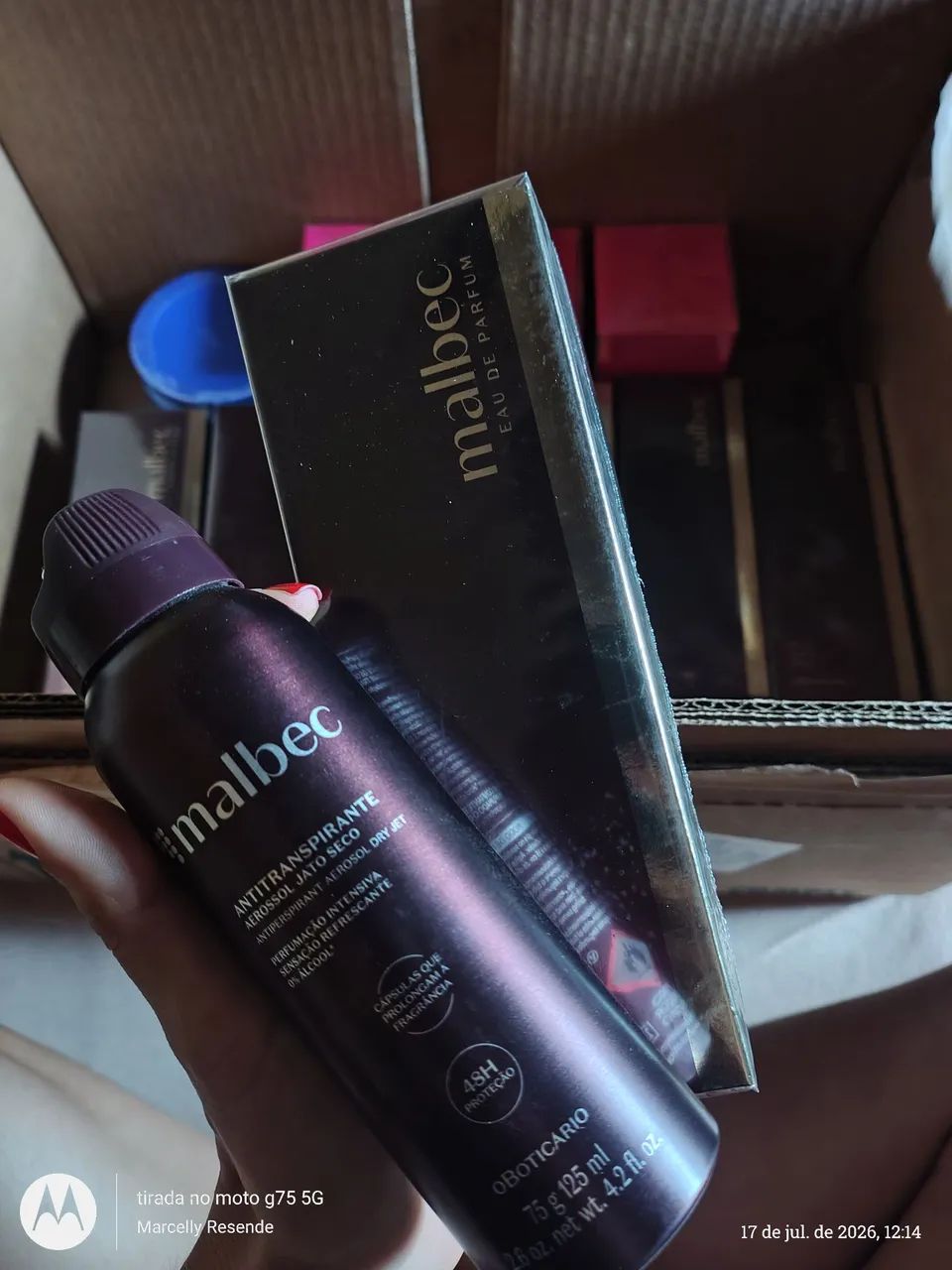 Malbec Eau de Parfum Lançamento Boticário  - Foto 3