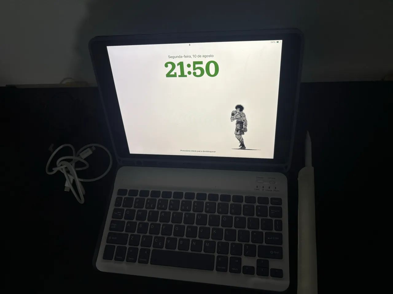iPad 7ª Geração 128GB + Caneta + Teclado Bluetooth + Capa - Foto 2