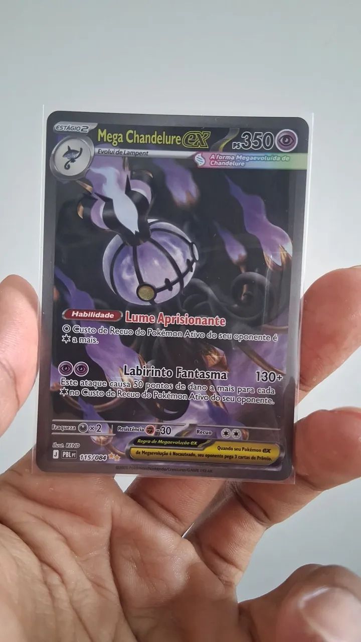 Mega Chandelure EX (115/084) NM