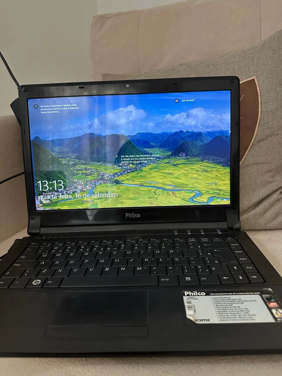 ? NOTEBOOK PHILCO 14? - 4GB RAM + HD 500GB