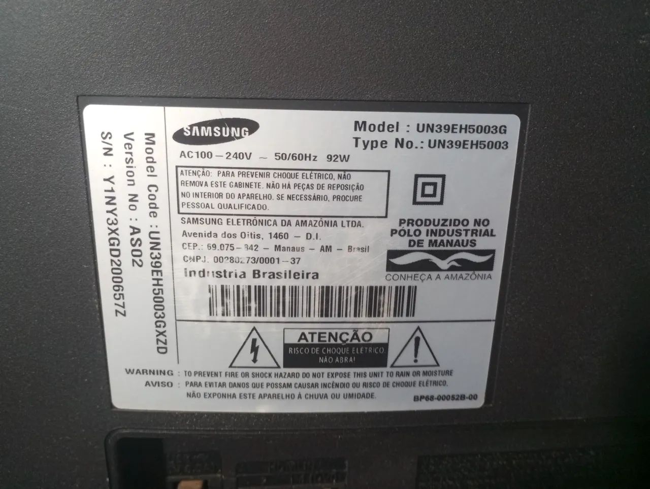 Vende- se uma TV Samsung 39 polegadas  mais informações no whatsapp * - Foto 2