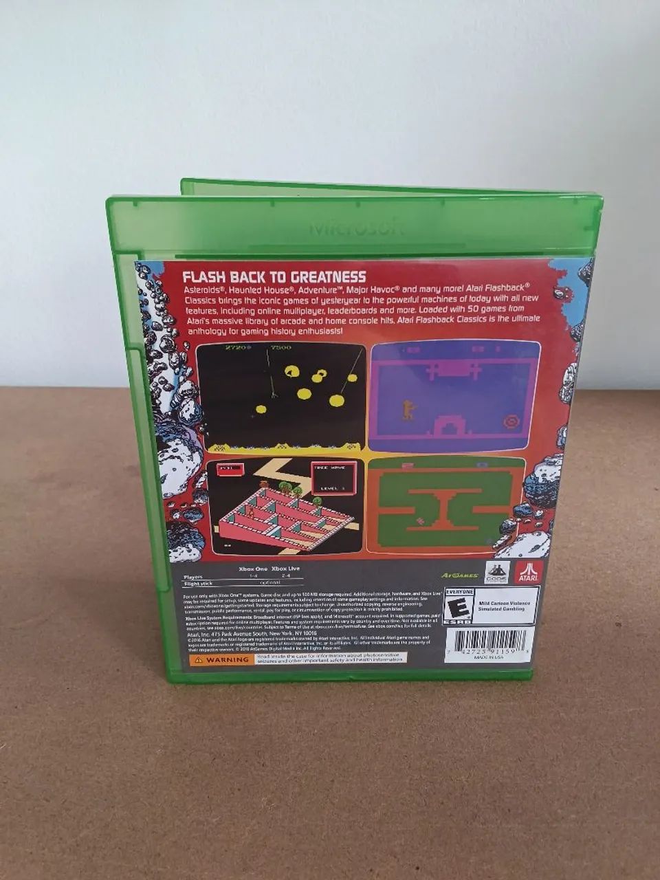 Vendo Atari Flashback Classics Vol.2 Xbox One Original Semi novo  - Foto 2