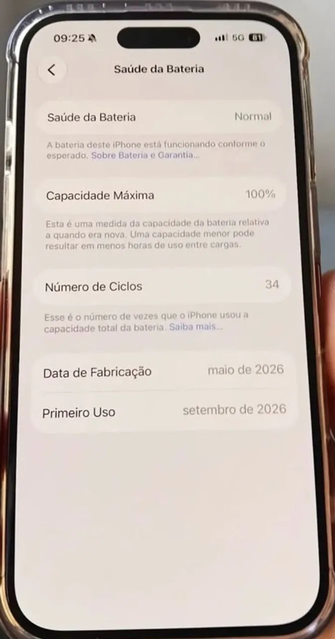 IPhone 16 - 256gb na garantia até 09/27 - Foto 4