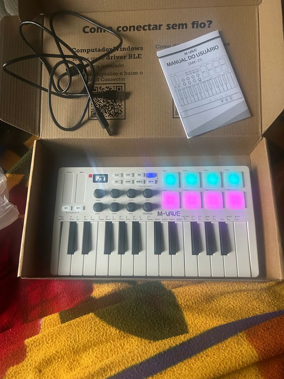Controlador Mídi M-Wave - Foto 2