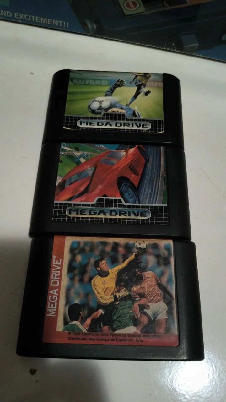 Jogos mega drive lote