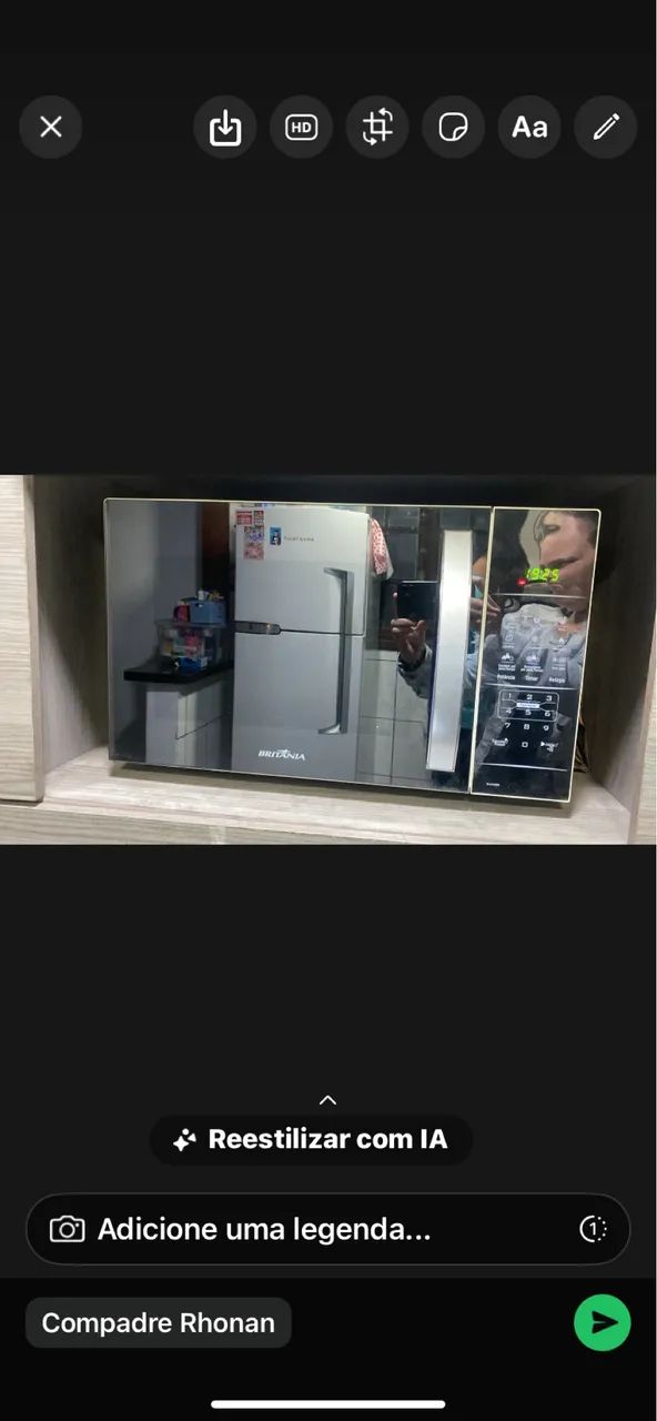 Vendo microondas novo  - Foto 2