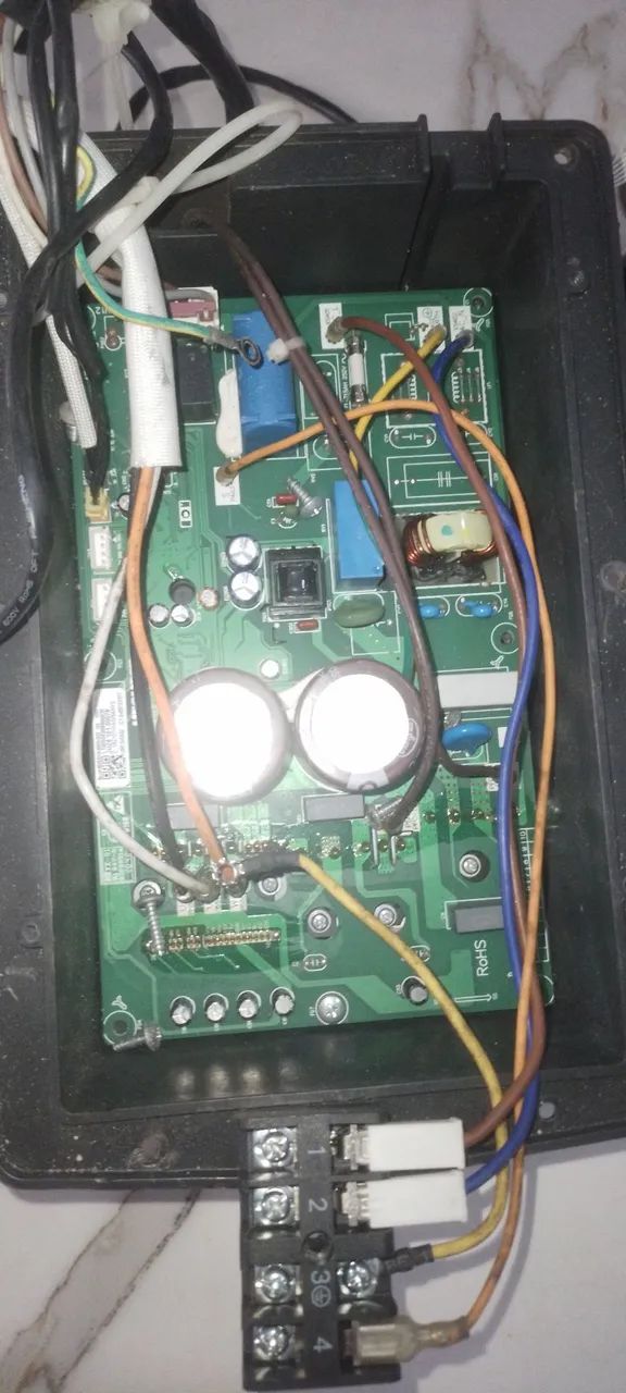 Placa da condensadora split philco inverter 