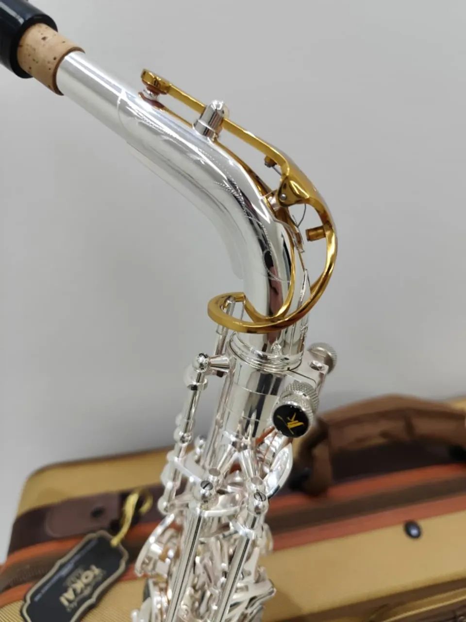 Sax Alto Tokai TSA-300P Mib - Prata - NOVO R$7.200,00 - Parcelo