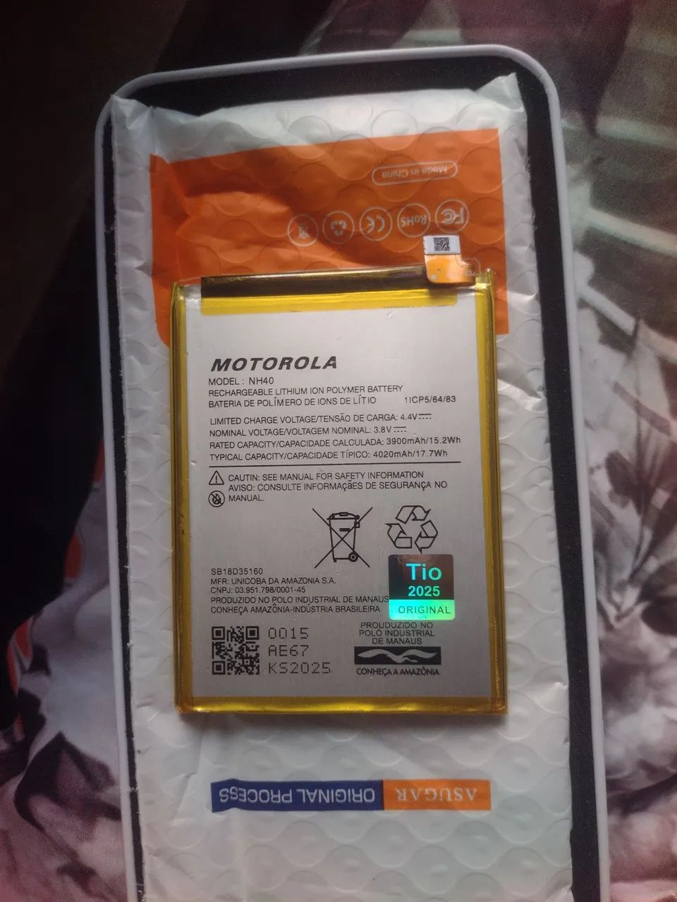 Tela e bateria moto e 22 novas  - Foto 4