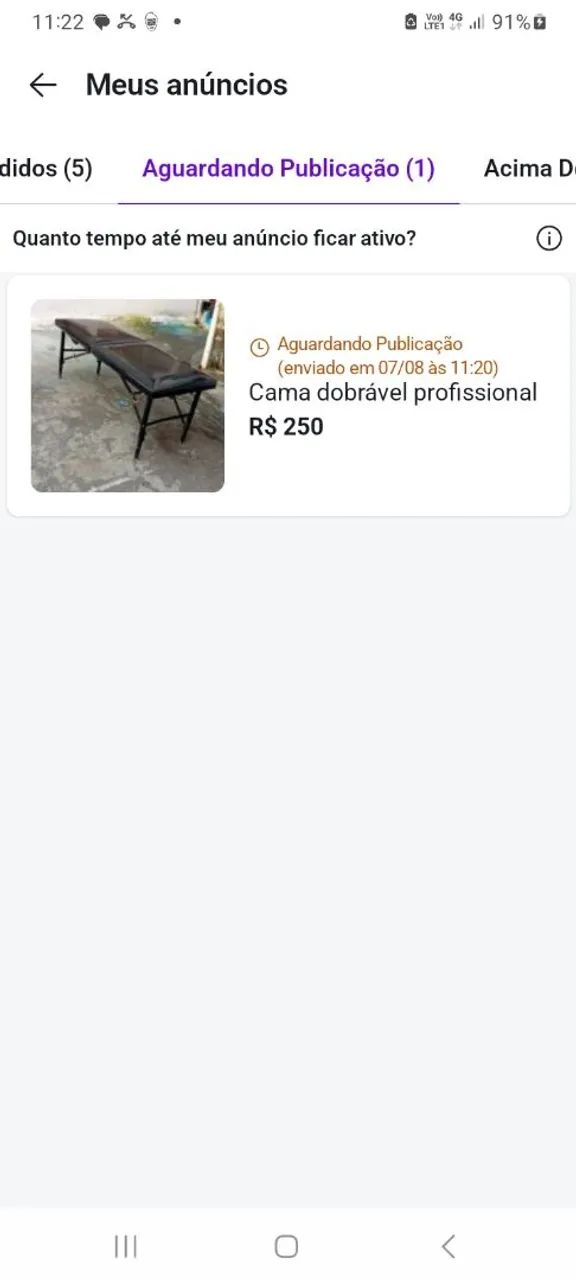 Maca de massagem 