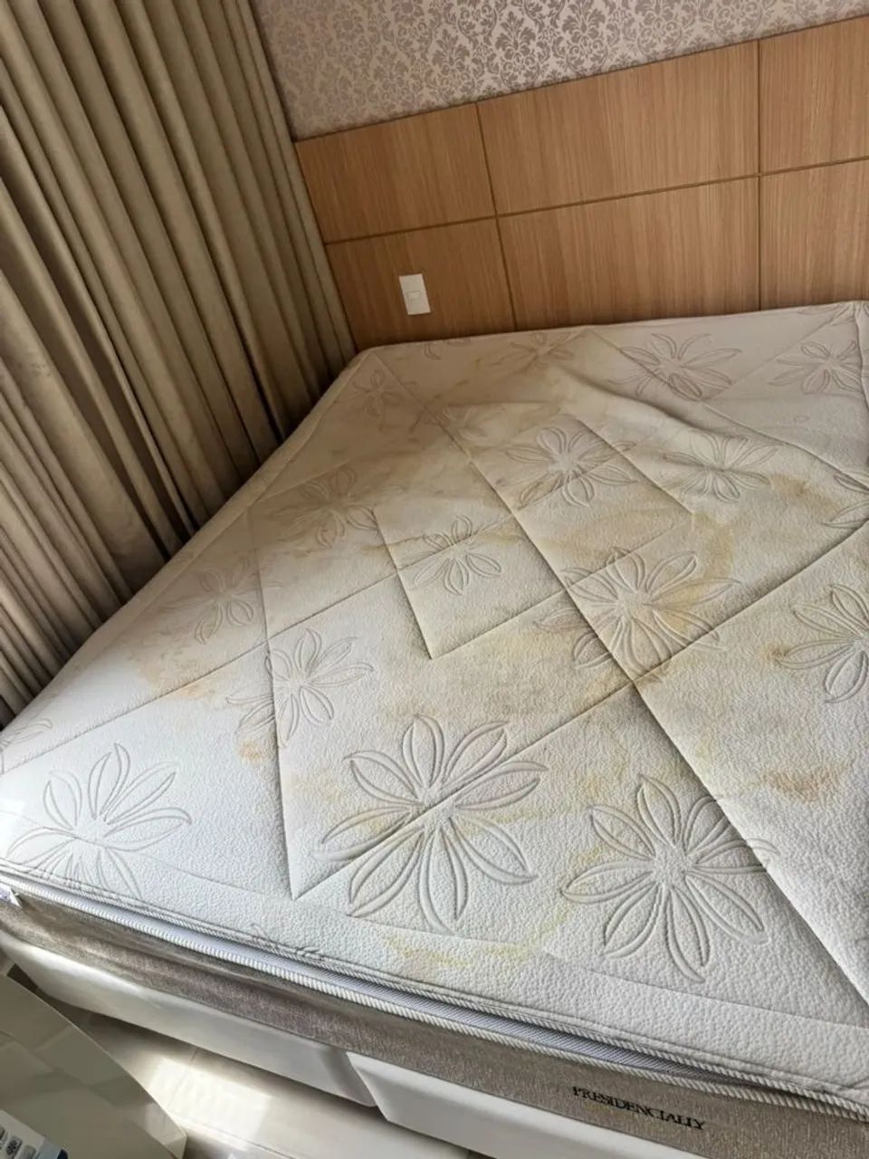 Cama Queen + box (super conservada) - Foto 2