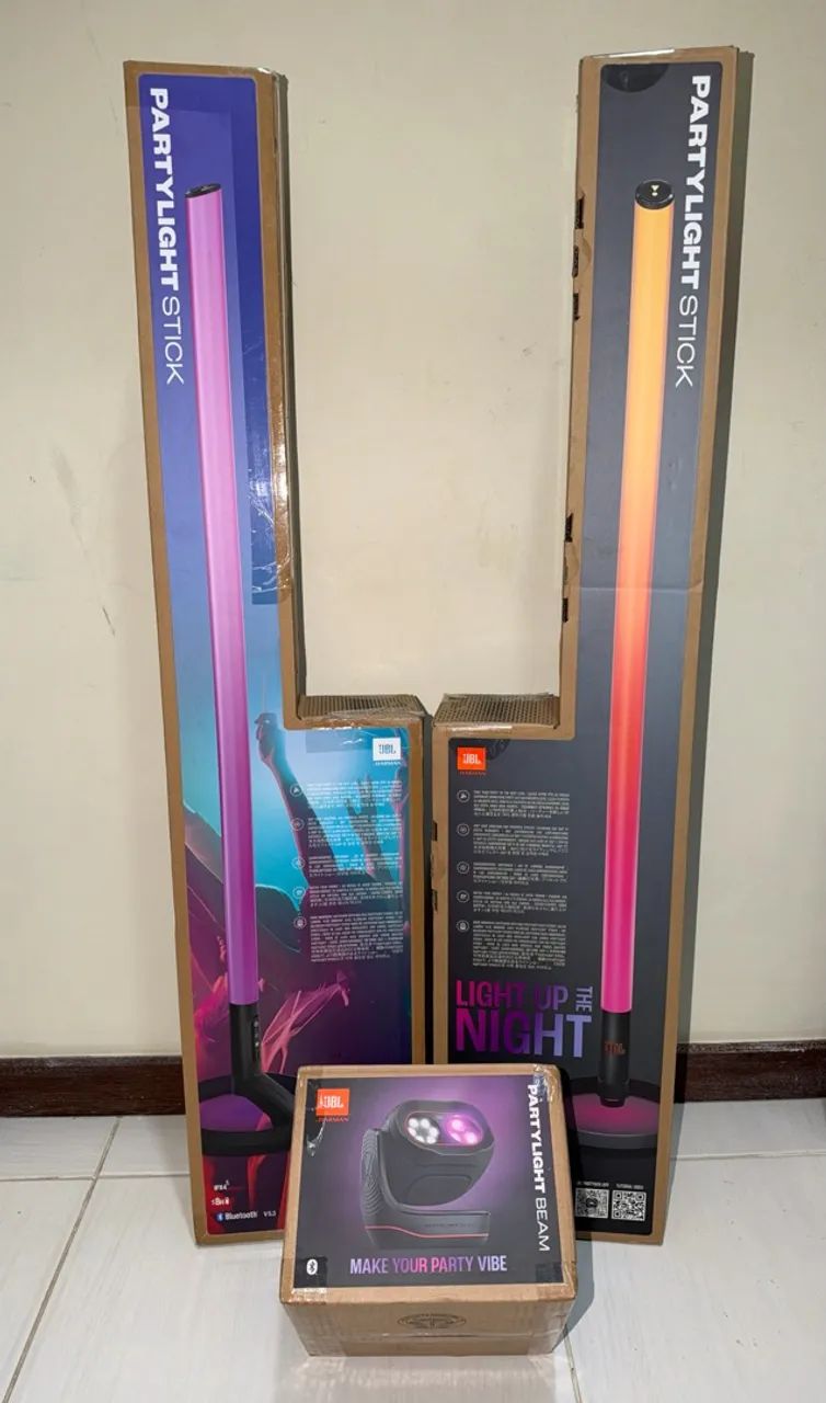 JBL Partylight Stick e Beam 