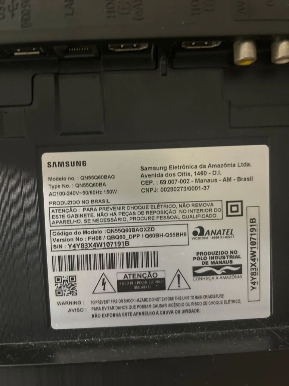 TV SAMSUNG DISPLAY QUEBRADO - Foto 2