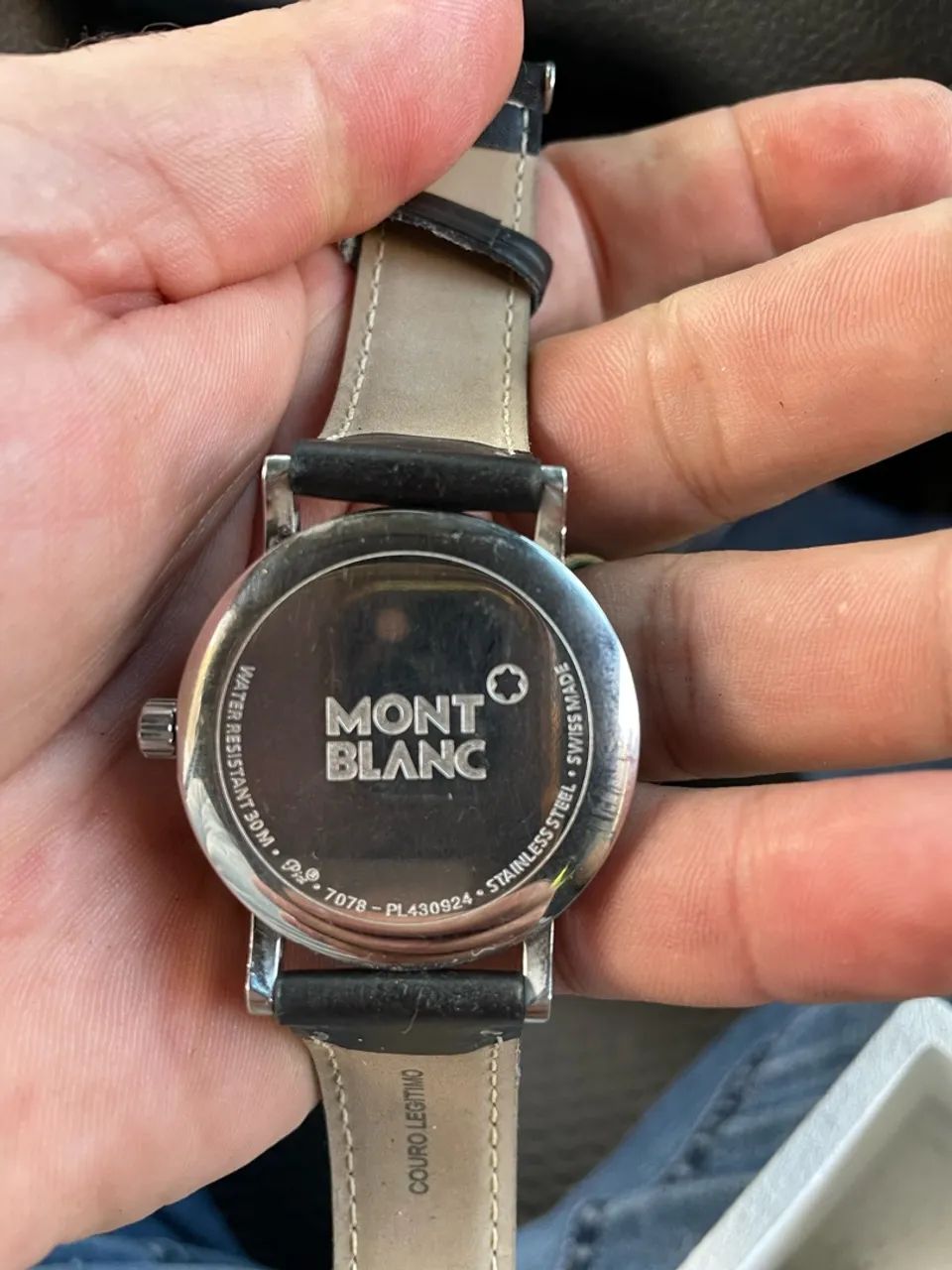 Relógio MONT BLANC GENUÍNO  - Foto 3