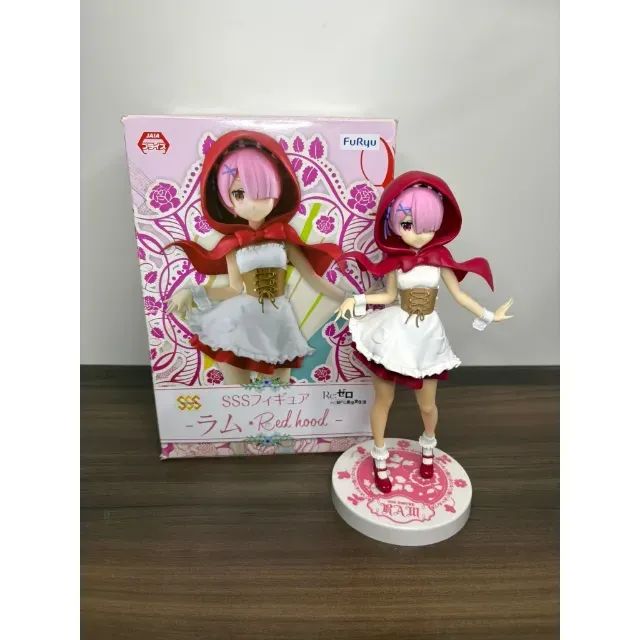 Ram Figure Re Zero Red Hood FuRyu Original