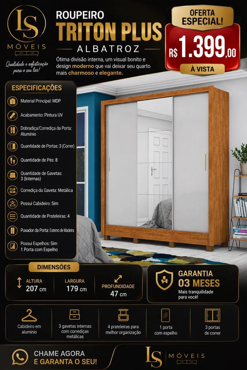 Guarda roupa - Foto 3