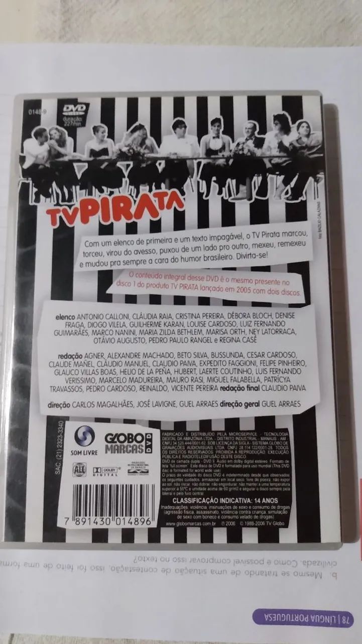 DVD original TV pirata bom estado.  - Foto 4