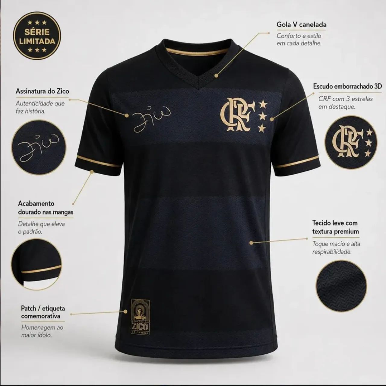 CAMISA FLAMENGO M - Foto 4
