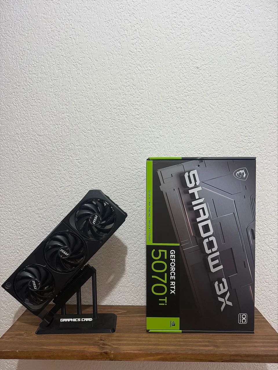 RTX 5070 TI 16GB MSI SHADOW 3X NOVA