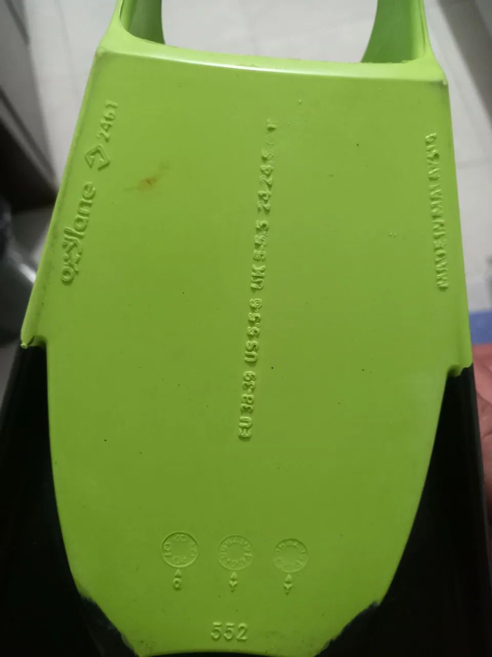 Prancha bodyboard + pé de pato - Foto 6