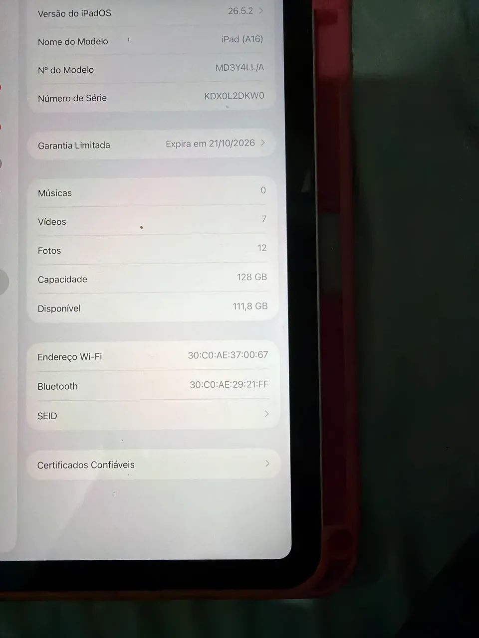 iPad 11 geração A16 ESTADO DE NOVO - Foto 3