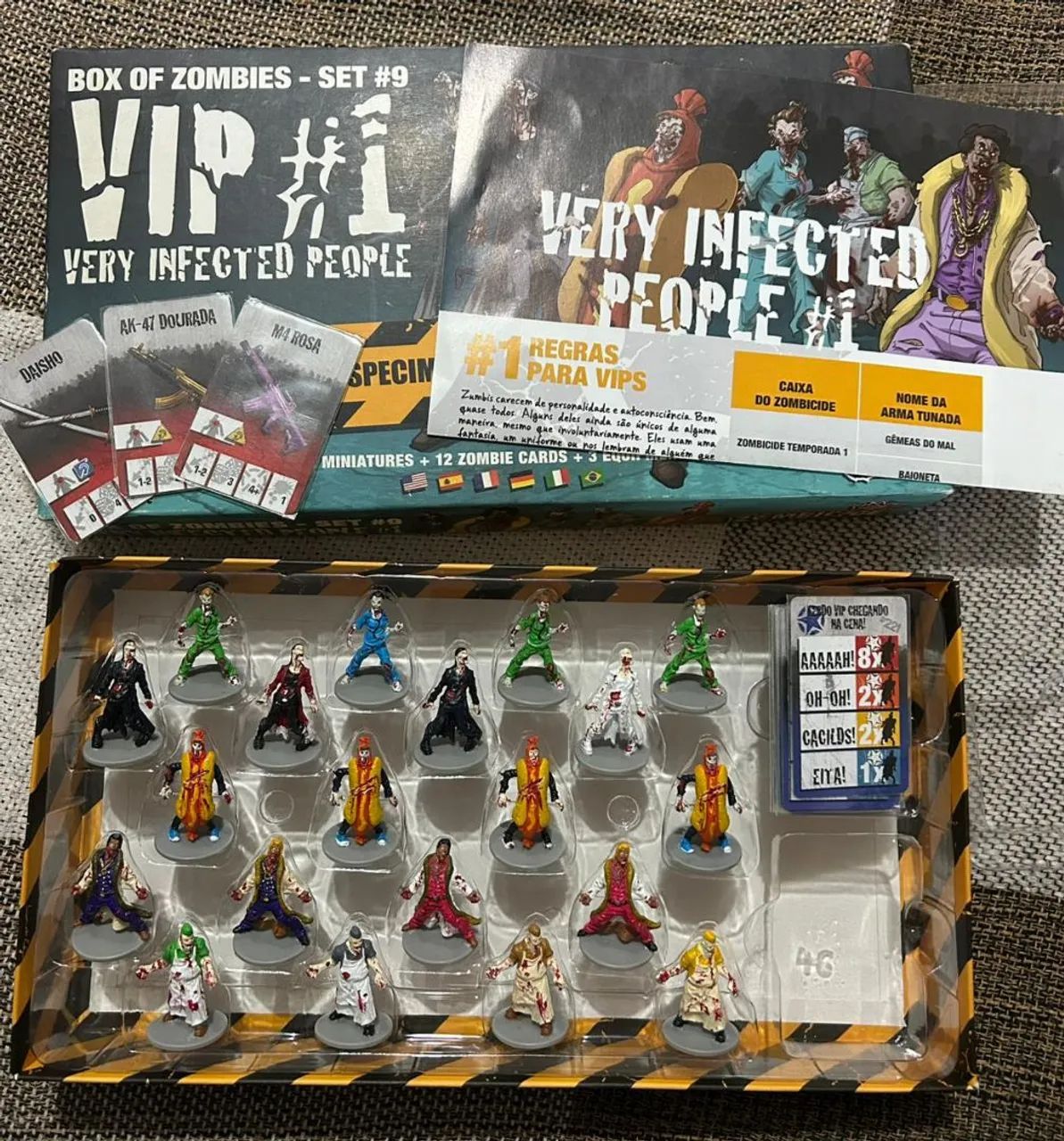 Zombicide Vip 1 em português com as minis pintadas - Foto 2