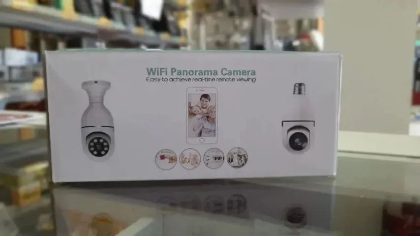 Câmera IP Lâmpada Wifi - Foto 2