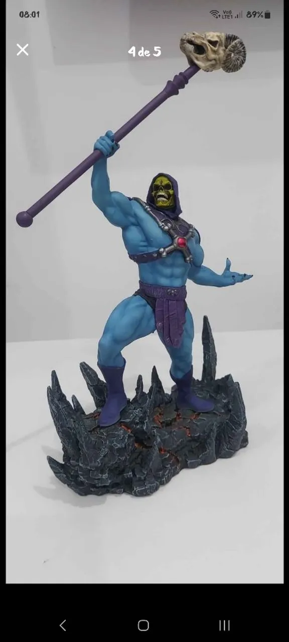 Estátua The Flash DC Gallery - Diamond Select com caixa - Hobbies