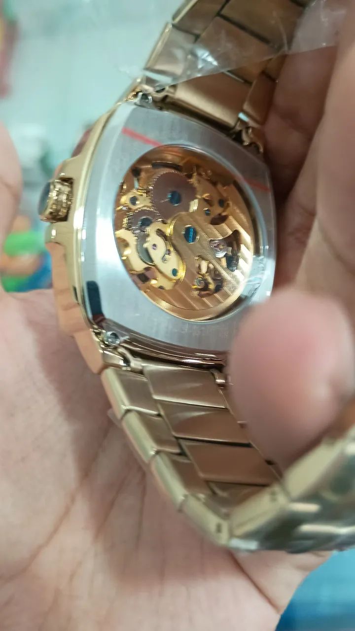 Relógio TECHNOS AUTOMÁTICO SKELETON  - Foto 4