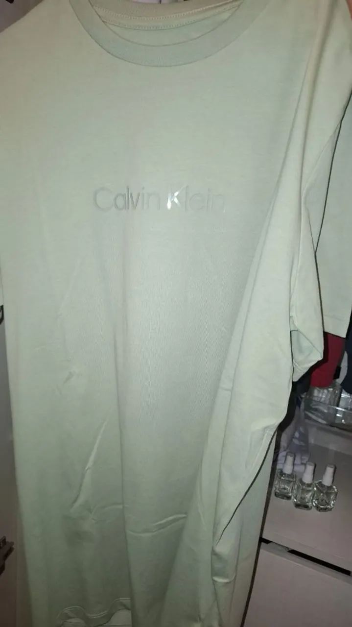 Camisa calvin klein verde