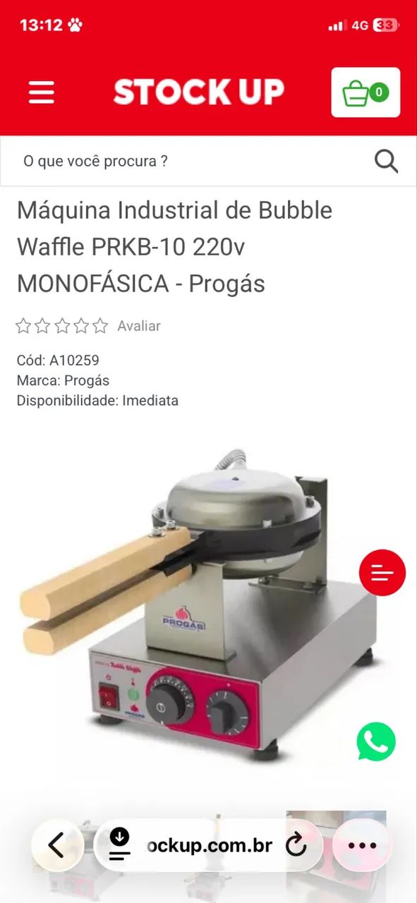 Máquina waffle  - Foto 2