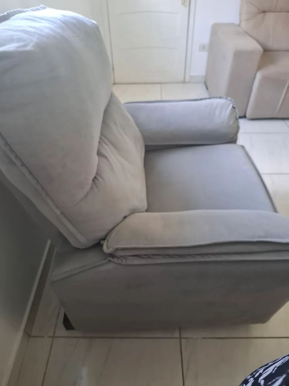 Poltrona do papai  comprei na Ortobom  nova - Foto 2