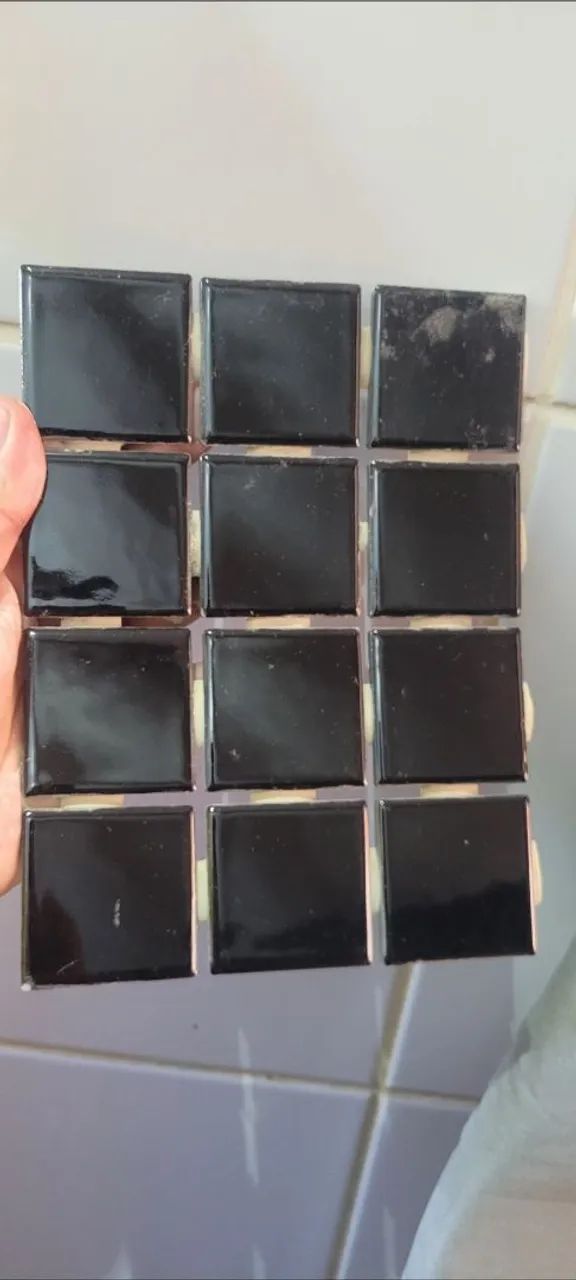 Black Bathroom Partition