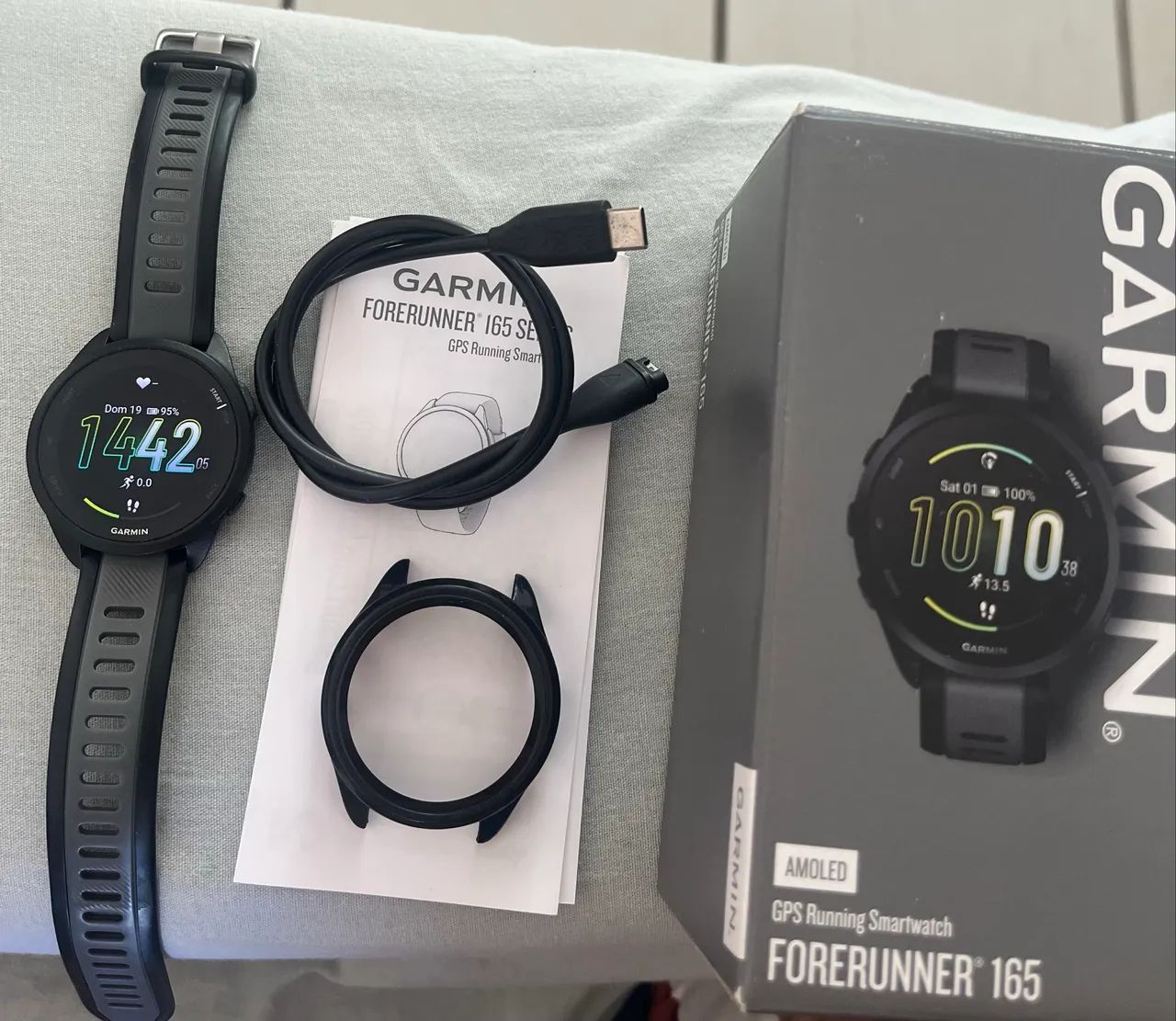 Relógio Garmin Forerunner 165 - Foto 2