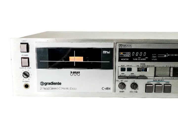 Tape Deck Gradiente C-484 - 3 cabeças - Foto 3