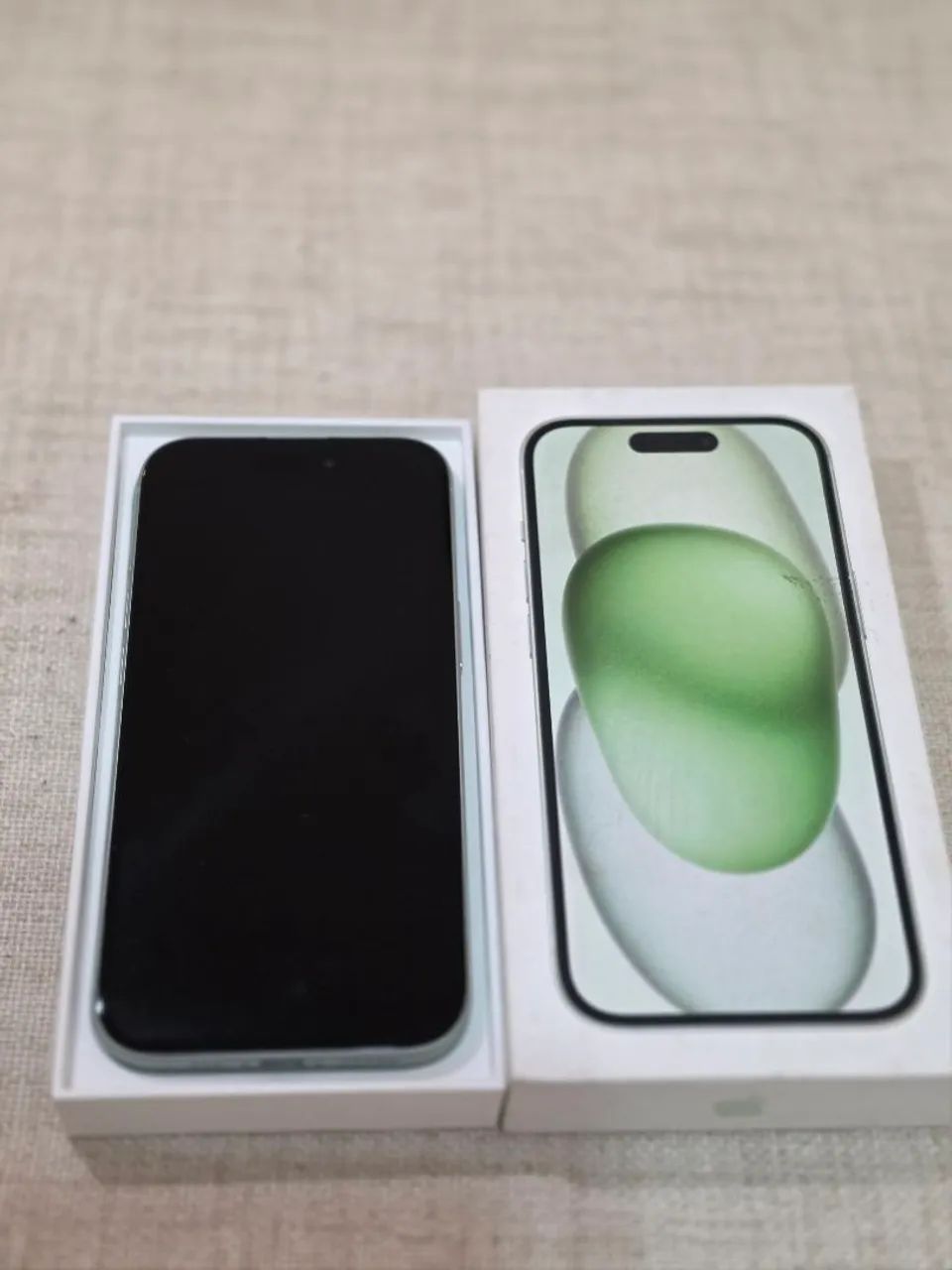 iPhone 15 128GB Verde (Anatel) - Bateria 90% - Excelente Estado  - Foto 3