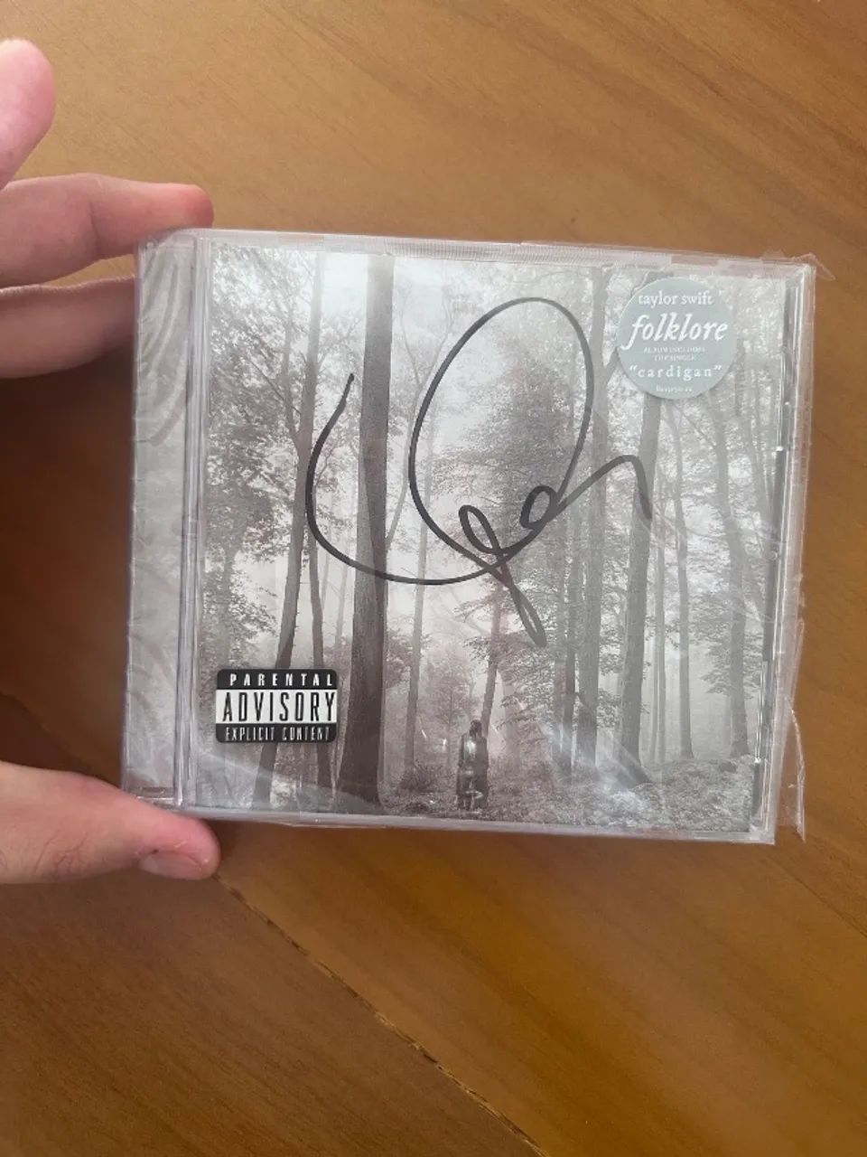 Cd folklore AUTOGRAFADO Taylor Swift