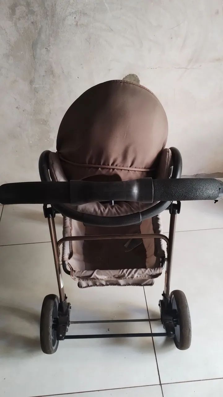 Carrinho para bebe mais cadeirão  - Foto 2