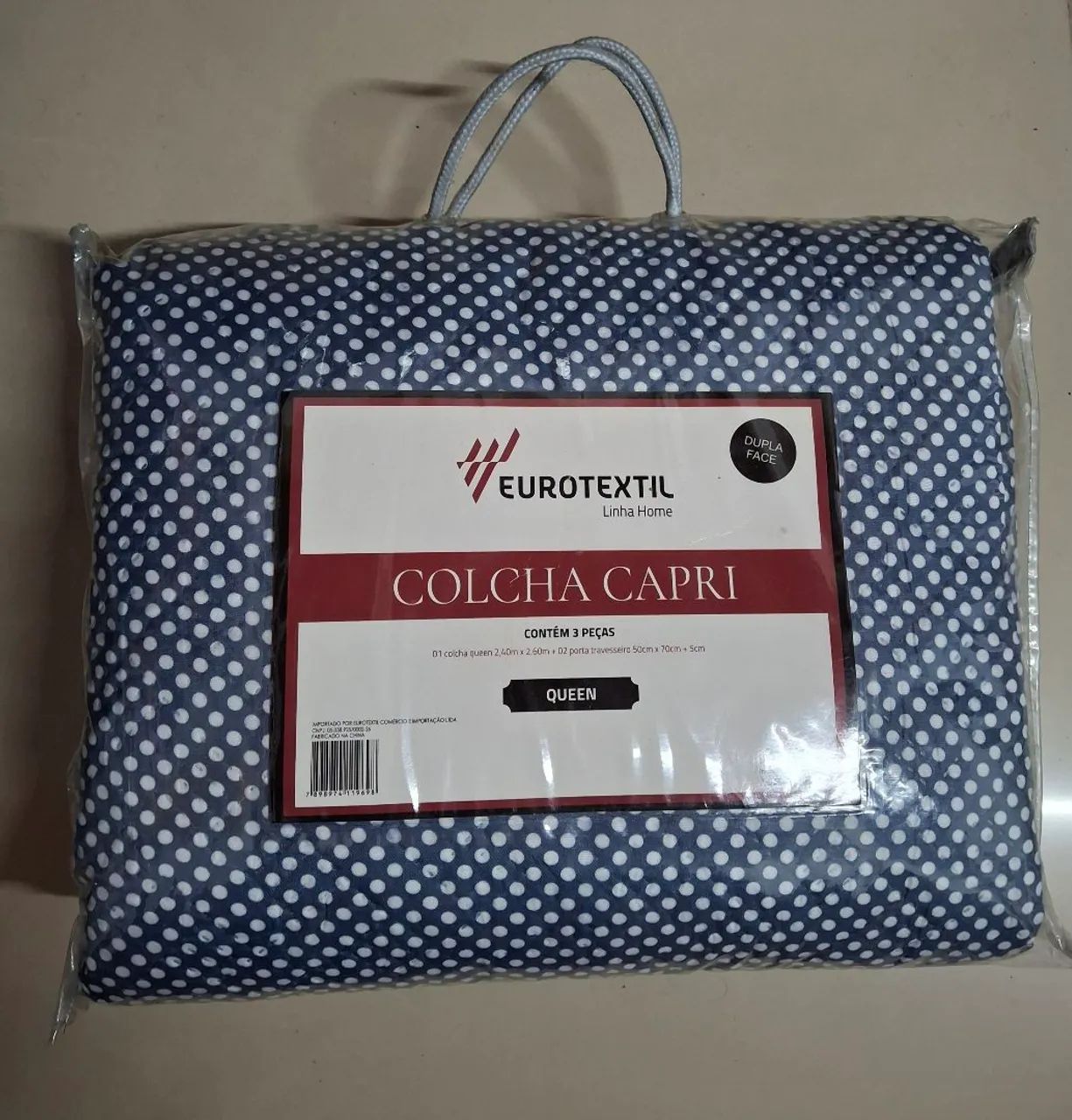 Colcha Capri Queen 3 peças.