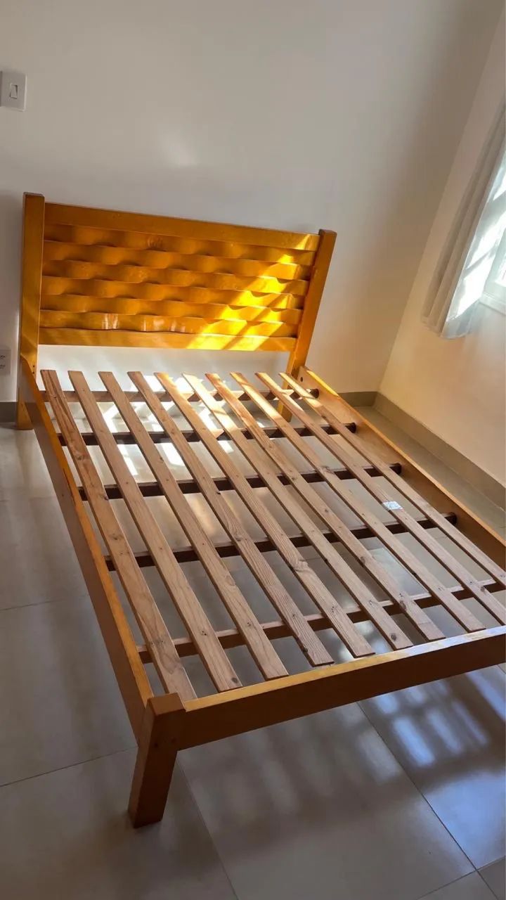 Cama de Casal + Colchão Ortobom D33 - Foto 3