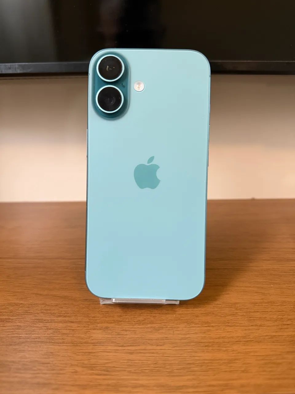 iPhone 16 128GB Azul (Teal) - Nota Fiscal Reino Unido | Excelente